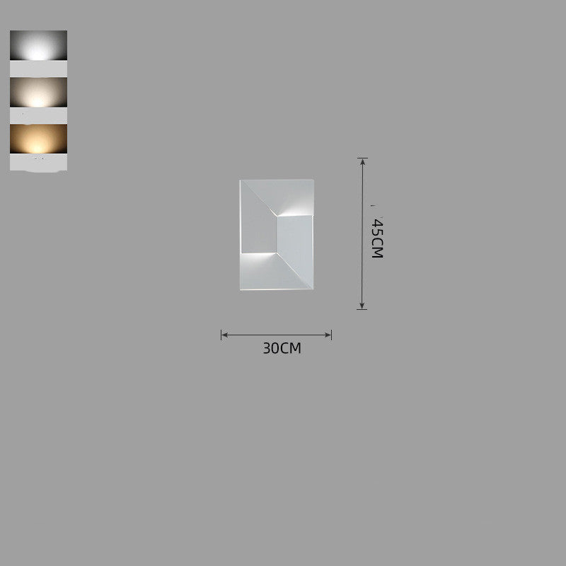 Creative Nordic Art Wall Lamp Living Room Background Decorative LED Wall Light for Modern Home Interior Design