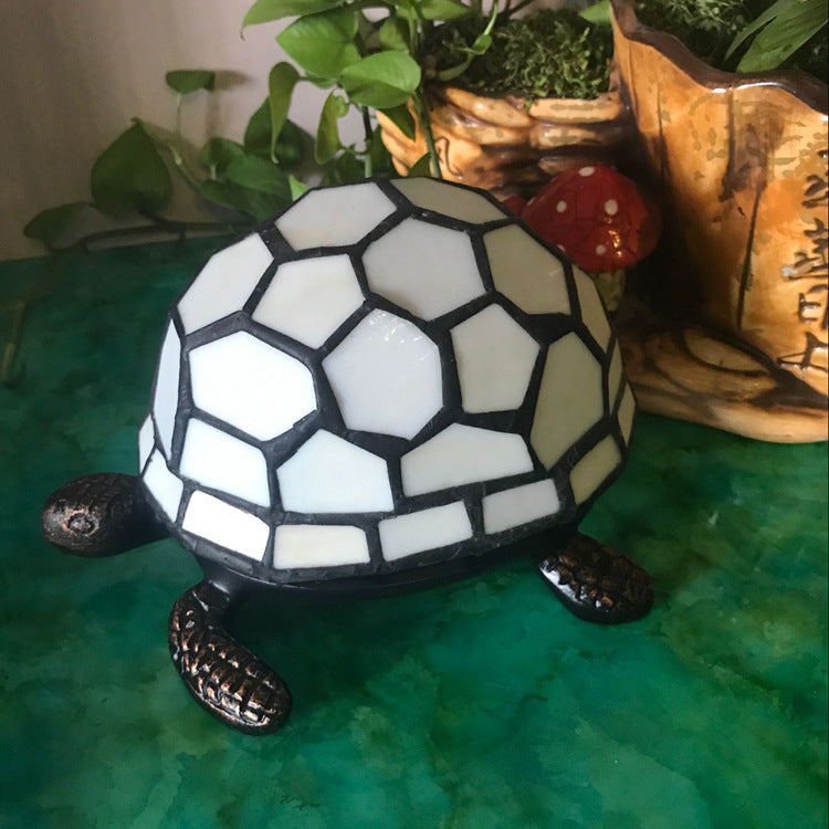 Small Tortoise Night Light Decorative LED Animal Lamp Kids Bedroom Soft Ambient Lighting