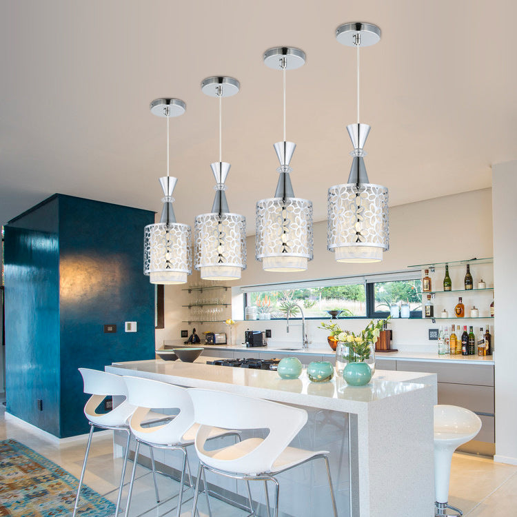 Modern Nordic Single-Head Chandelier – Minimalist Small Dining Room Light