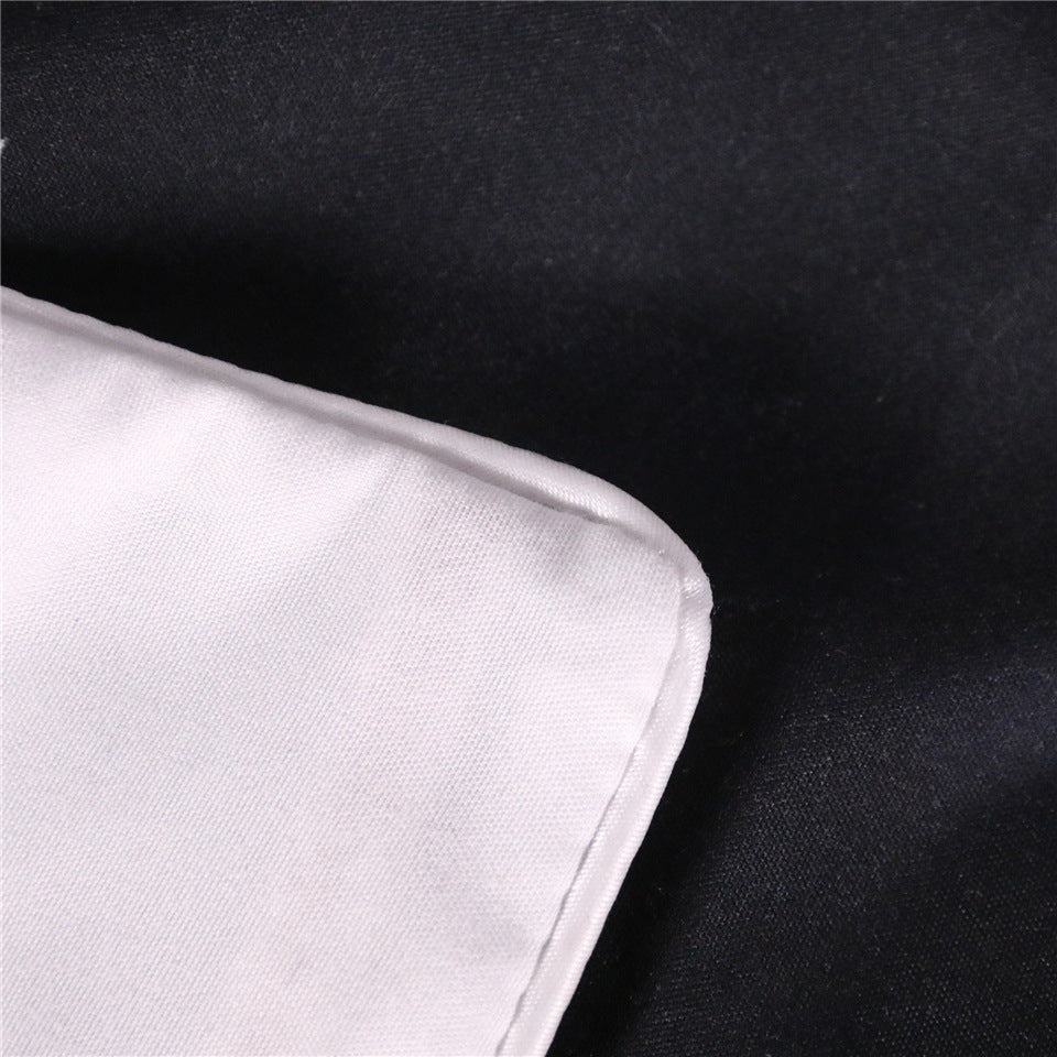 Three Piece Four Piece Bedding Set Cotton Soft Duvet Cover Sheet Pillowcase Set for Bedroom Home Use