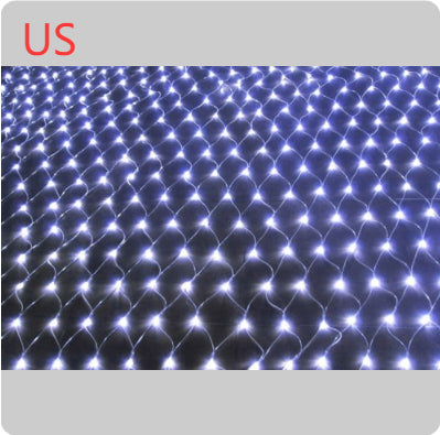 Christmas LED String Lights Outdoor Waterproof Fishnet Fairy Lights Star Pattern Holiday Wedding Decorative Lighting