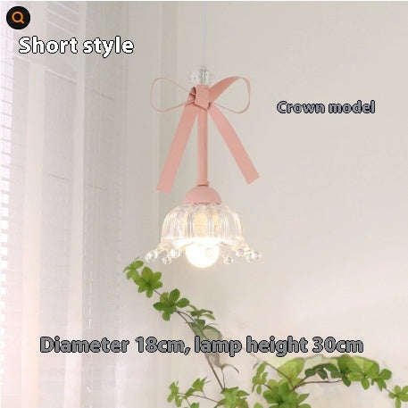Bow-Shaped Small Pendant Lamp – Modern Restaurant & Dining Lighting