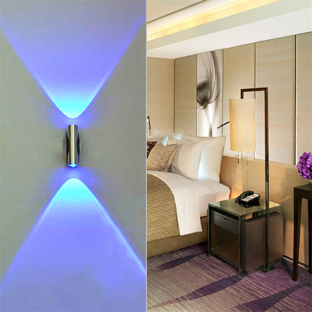 LED Double Head Wall Light Modern Adjustable Wall Sconce for Bedroom Living Room Indoor Lighting