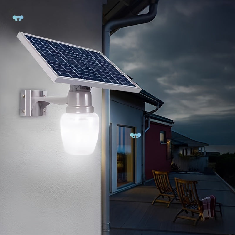Smart Solar Light Automatic On/Off Dusk to Dawn Sensor Outdoor Waterproof Energy Saving Lamp