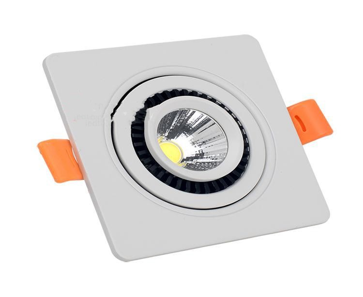 360° Dimmable LED Spotlights – Embedded Ceiling Downlight for Modern Home Lighting