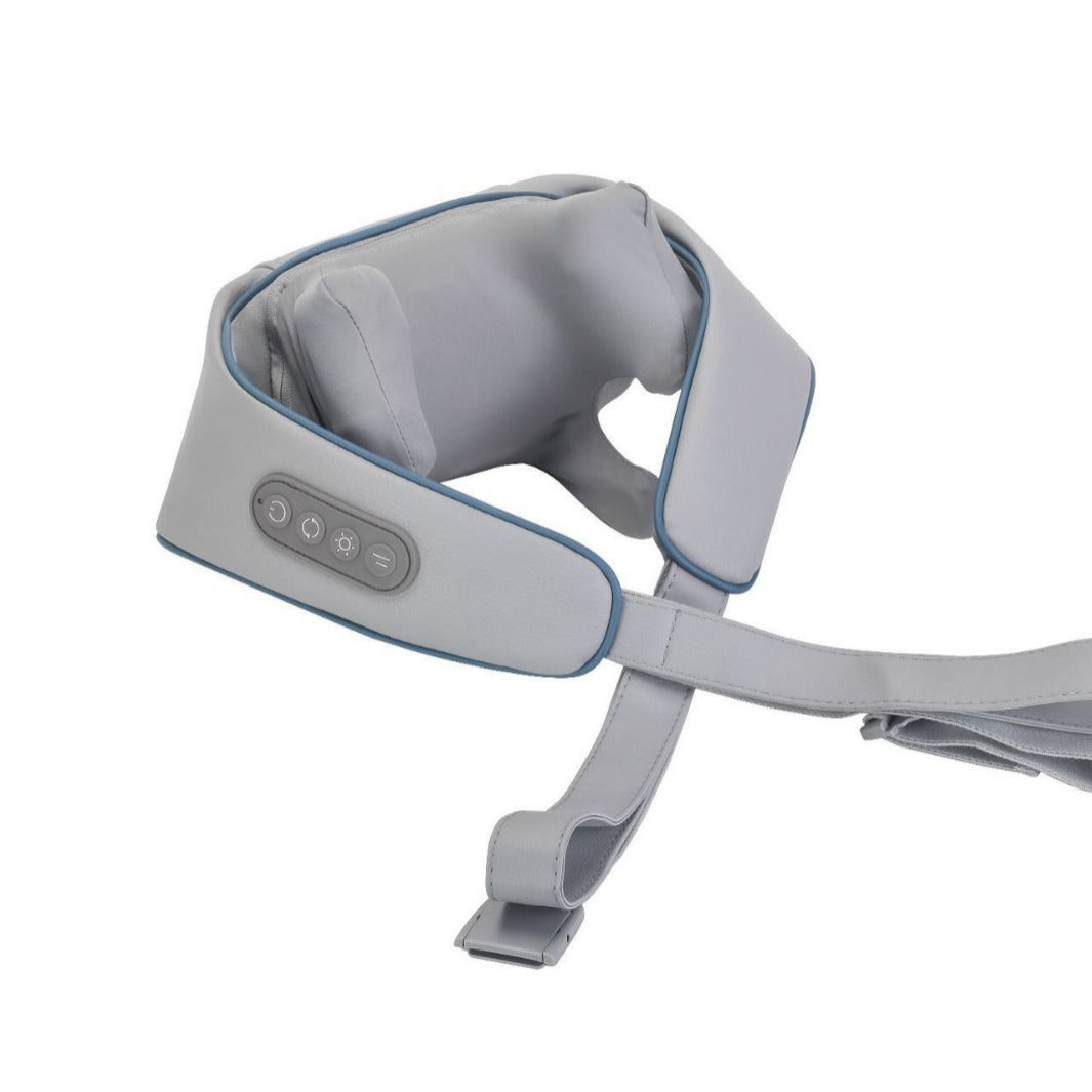 Shoulder and Neck Massager Electric Kneading Hot Compress Neck Lifting Relaxation Device for Trapezius Muscle Relief