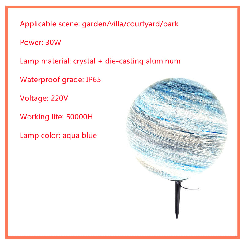 Solar Lawn Outdoor Waterproof Garden Ground Lamp Villa Landscape LED Grass Light Yard Pathway Lighting