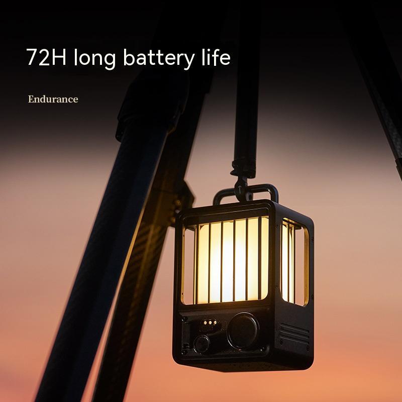 Retro Outdoor Camping Lamp LED Tent Light High Brightness Waterproof Ambient Campsite Lantern