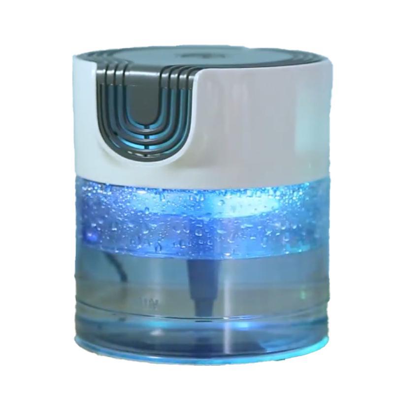 Air Purifier and Aroma Diffuser with Colorful LED Night Light Small Air Washer for Home Office Pets and Smoke