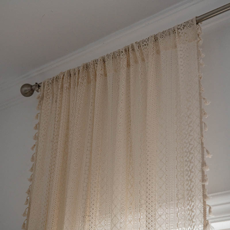 Hollow-Out Blackout Curtains for Living Room and Bedroom Elegant Modern Light Blocking Drapes