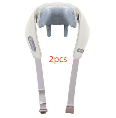 Shoulder and Neck Massager Electric Kneading Hot Compress Neck Lifting Relaxation Device for Trapezius Muscle Relief