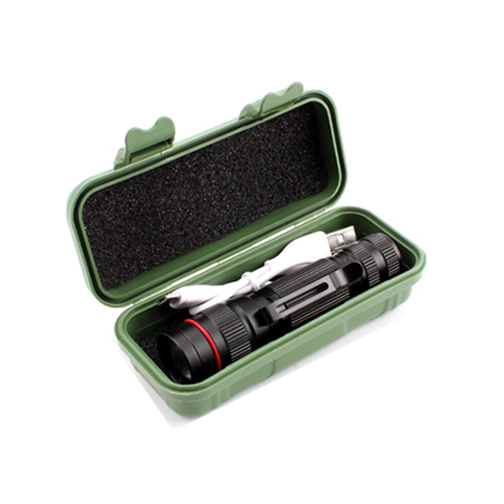 USB Rechargeable LED Pen Flashlight – Tactical Zoom Mini Torch for Camping & Work Light