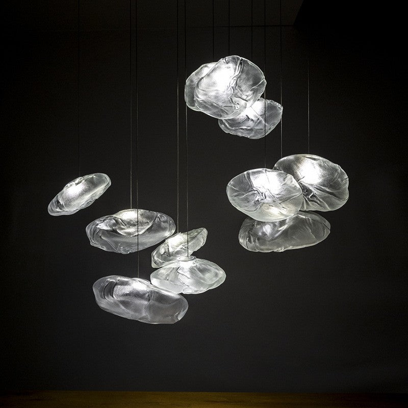Postmodern Luxury Glass Chandelier – Decorative Ceiling Light