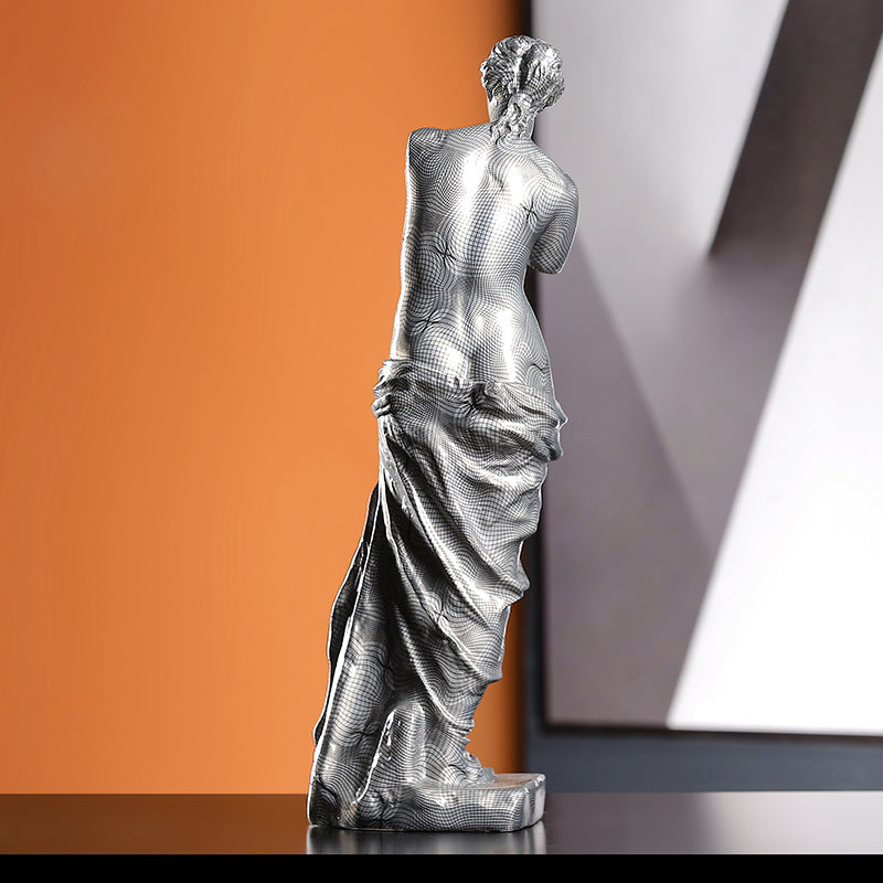 Retro Resin Sculpture – Decorative Simulation Craft for Home & Office Decor