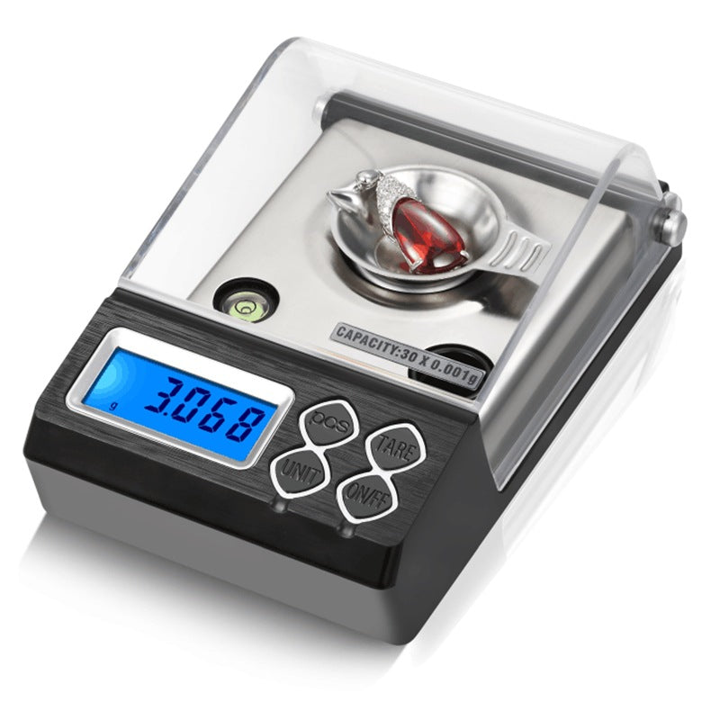 Portable 50g/0.001g High Precision Digital Jewelry Scale – Electronic Gram Scale for Gold & Ornaments