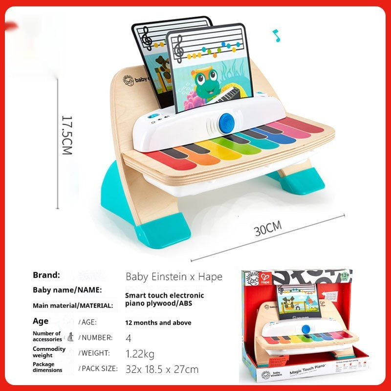 Smart Touch Electronic Drum Baby Music Drum Educational Interactive Kids Drum Toy with Sound Effects