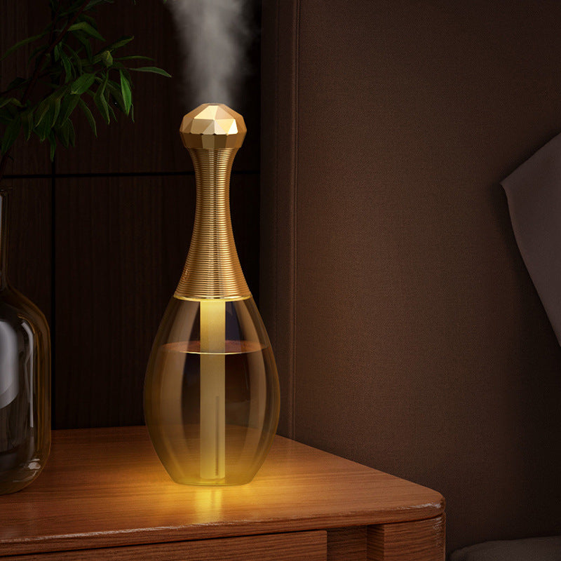 Mini Silent Portable Perfume Bottle USB Humidifier Aroma Mist Air Diffuser for Home Office and Travel Use