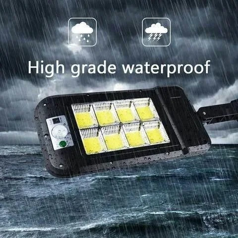 Outdoor LED Solar Wall Lamp Motion Sensor Human Body Sensing Waterproof Security Light