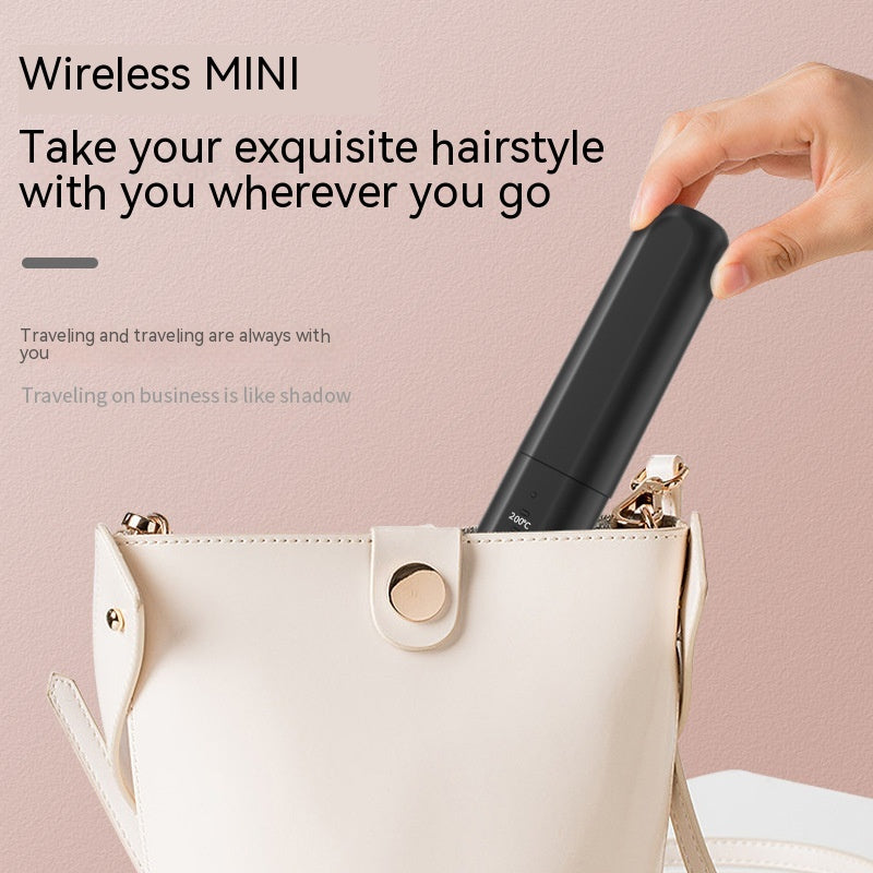 Wireless Negative Ion Hair Straightening Comb Portable Electric Hair Brush Fast Styling Tool