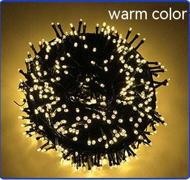 Solar Powered String Lights 8 Function LED Outdoor Waterproof Garden Fairy Lights for Patio Yard Decoration