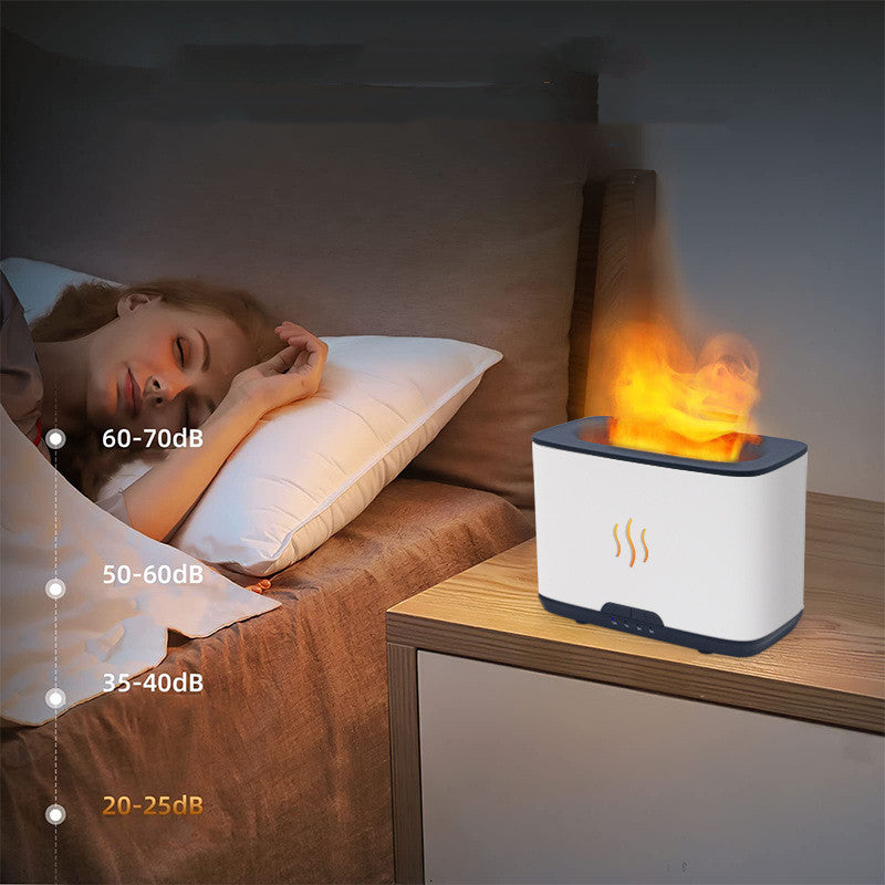 New Flame Aromatherapy Humidifier Household Desktop Large Capacity Essential Oil Diffuser for Home Decor Relaxation