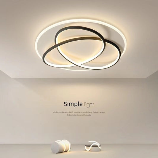 Clover LED Ceiling Lamp Nordic Modern Luxury Light for Living Room Bedroom Warm Home Lighting