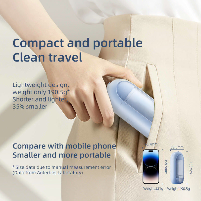 Portable Electric Dental Water Flosser with Retractable Water Tank Rechargeable Oral Irrigator for Deep Teeth Cleaning