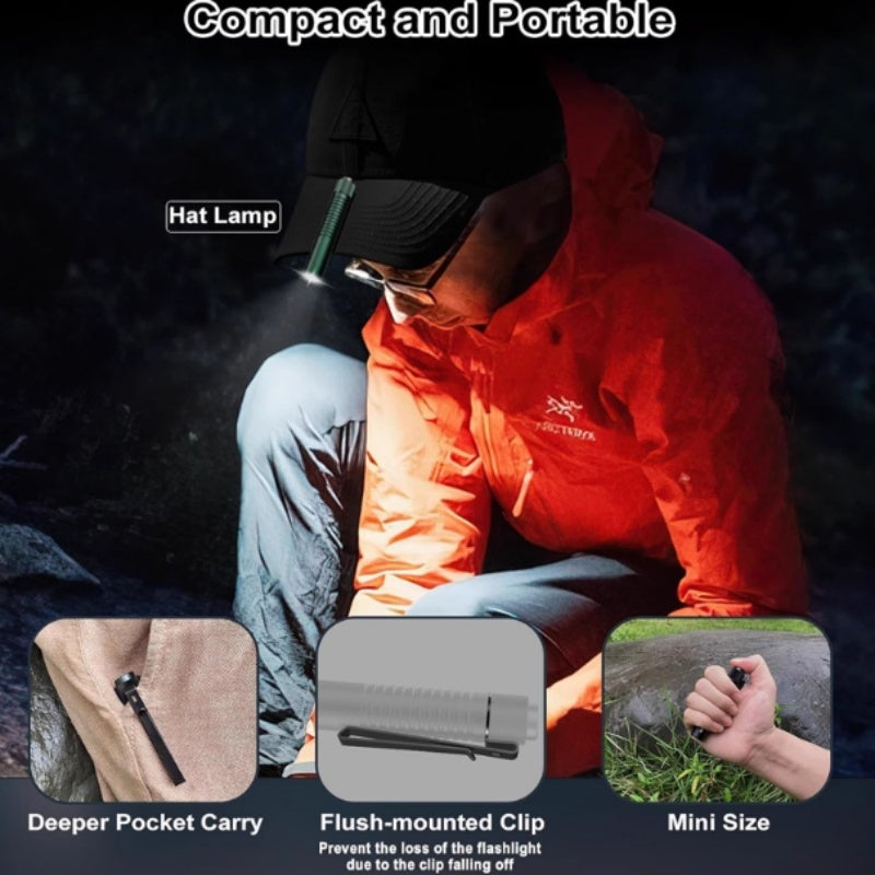 Mini Compact Flashlight – Lightweight Portable LED Torch for Everyday Use
