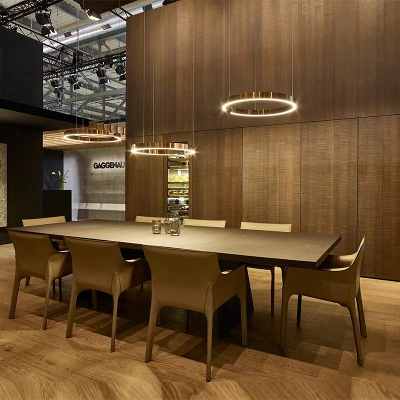 LED Full-Spectrum Chandelier – Modern Light Luxury Dining Room Lamp