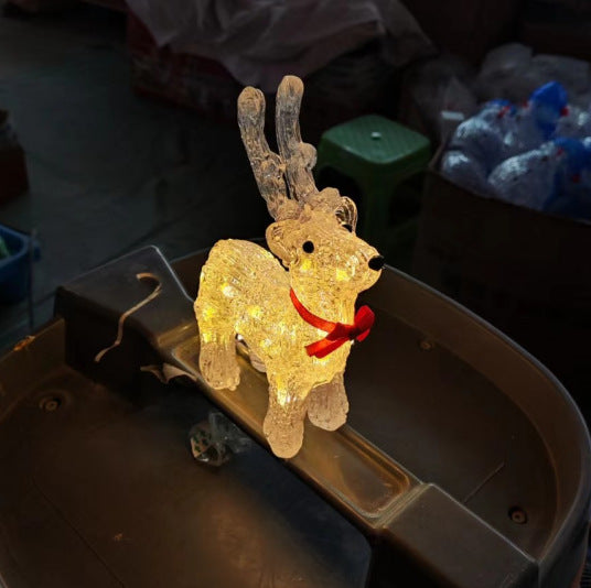 LED Acrylic 3D Outdoor Lamp – Decorative Waterproof Landscape Modeling Light