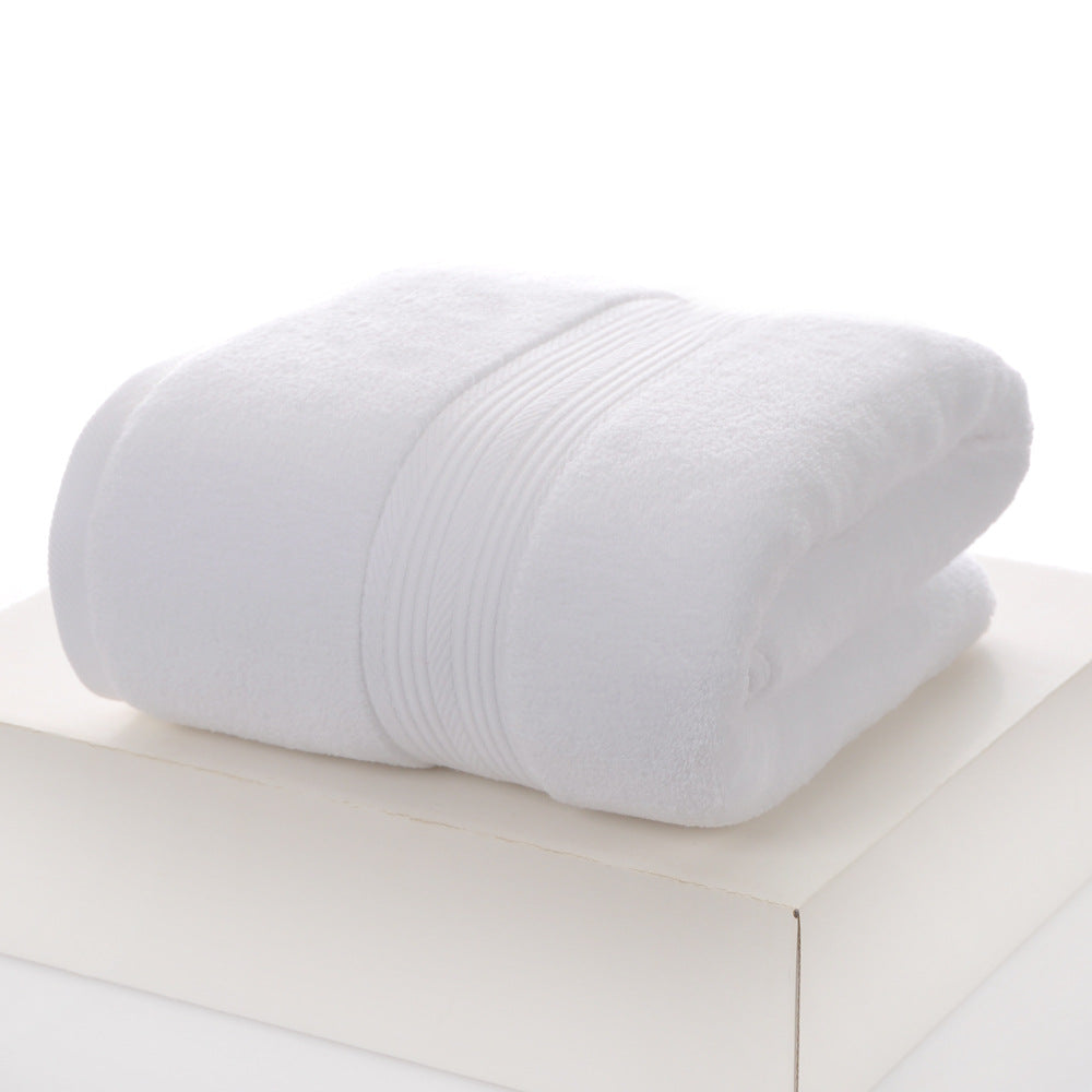 Plain Cotton Bath Towel Soft Absorbent Bulk Wholesale Bathroom Towels for Home and Hotel