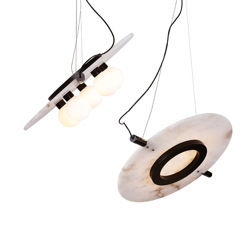 Post Modern Creative Marble Bedroom Chandelier Luxury Ceiling Light for Home Decor