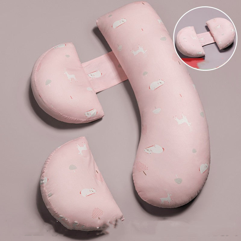 Pregnancy Pillow Waist Support for Side Sleeping Abdominal Support Pillow for Pregnant Women Comfort
