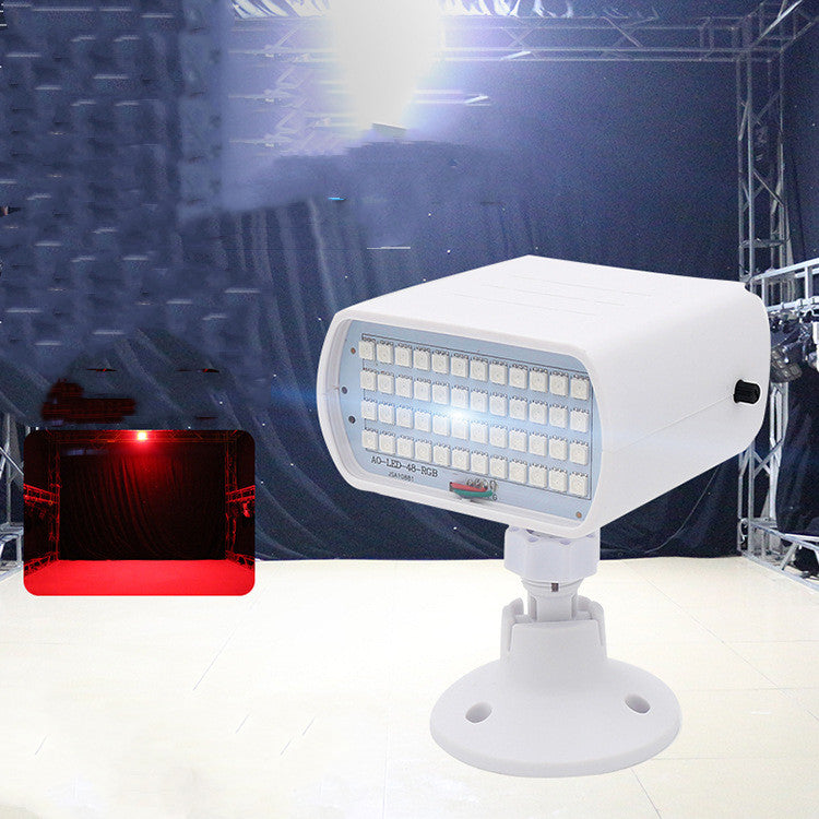 Sound Control 48PCS LED Stage Light Frequency Burst Laser Flash DJ Party Lighting Effect