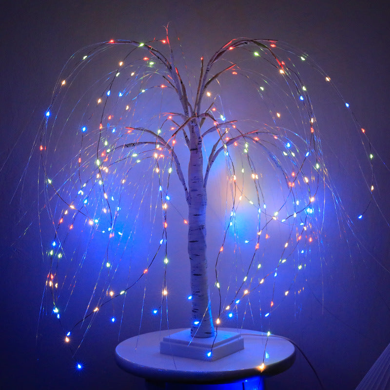 Copper Wire Illusion Decorative Night Light Scene Arrangement Fairy String Lights for Room & Event Decor