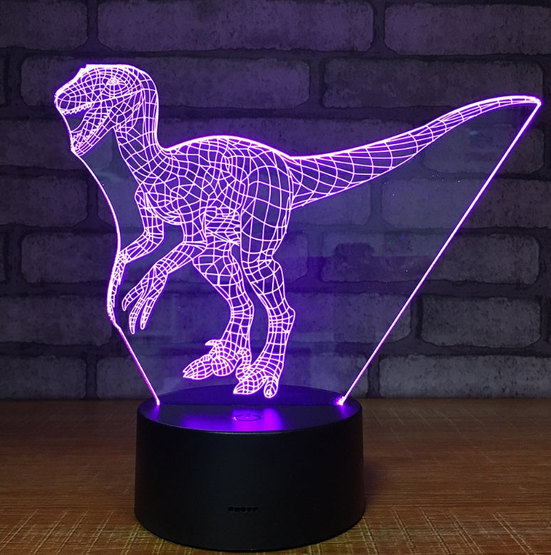 Creative LED Cartoon 3D Night Light – Plug-In Table Lamp for Bedroom Atmosphere & Gift Decor