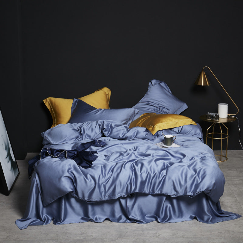 Silk Duvet Cover – Luxury Soft Breathable Bedding for Bedroom Comfort