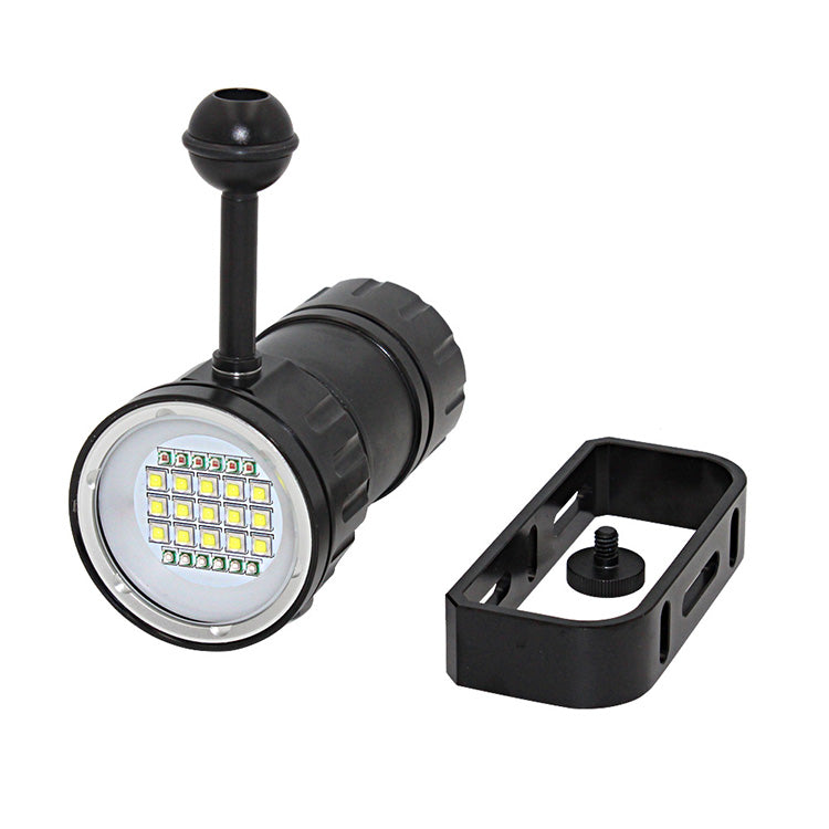 Diving Fill Light Waterproof Underwater LED Lamp High Brightness Torch for Scuba Diving and Night Exploration