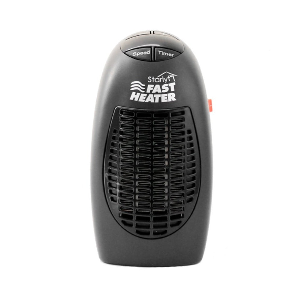 Electric Heater 360 Degree Rotating Plug Mini Heater Portable Small Appliance for Home Office Fast Heating
