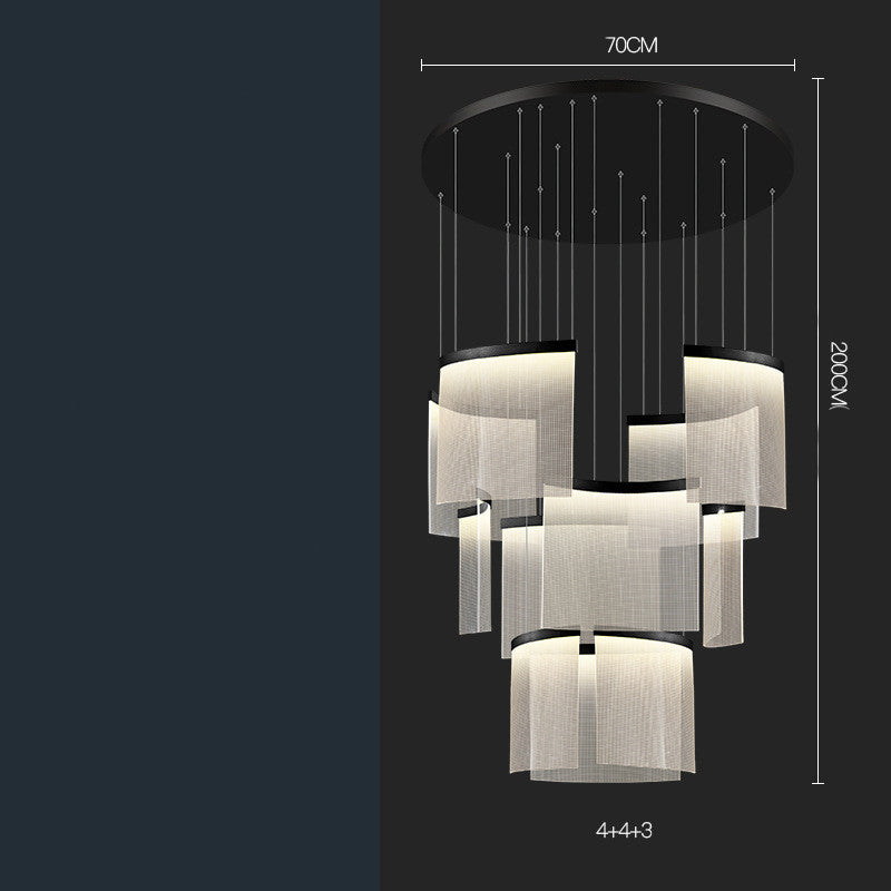 Large Chandelier for Villa Duplex & Living Room Luxury Decor