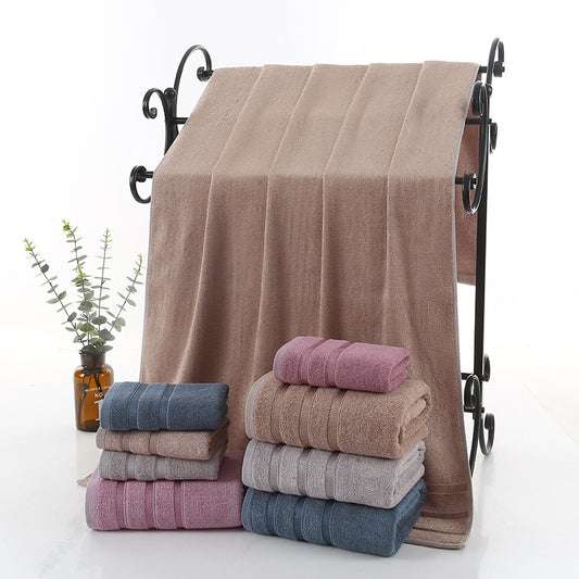 Fiber And Ink Bamboo Bath Towel for Adult Household Super Absorbent Soft Quick Dry Bathroom Use