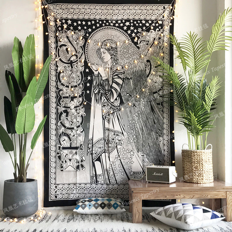 Multi-Use Beach Towels Bath Towels Shawl Tapestry Lightweight Microfiber Travel Blanket Decor