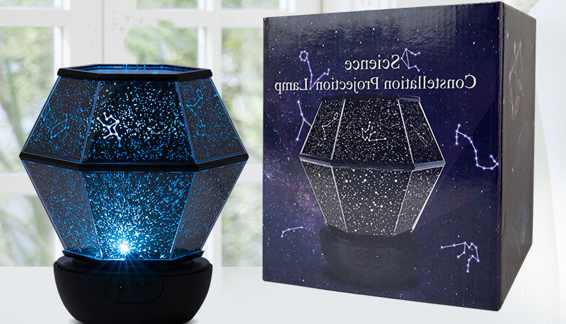 Children’s Rotating Star Projector Night Light Dreamlike Starlight LED Lamp for Kids Bedroom
