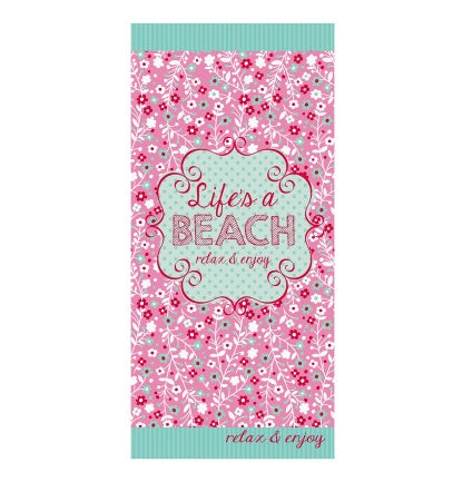 Flamingo Ice Cream Beach Towel Large Microfiber Quick Dry Summer Bath Camping Yoga Towel