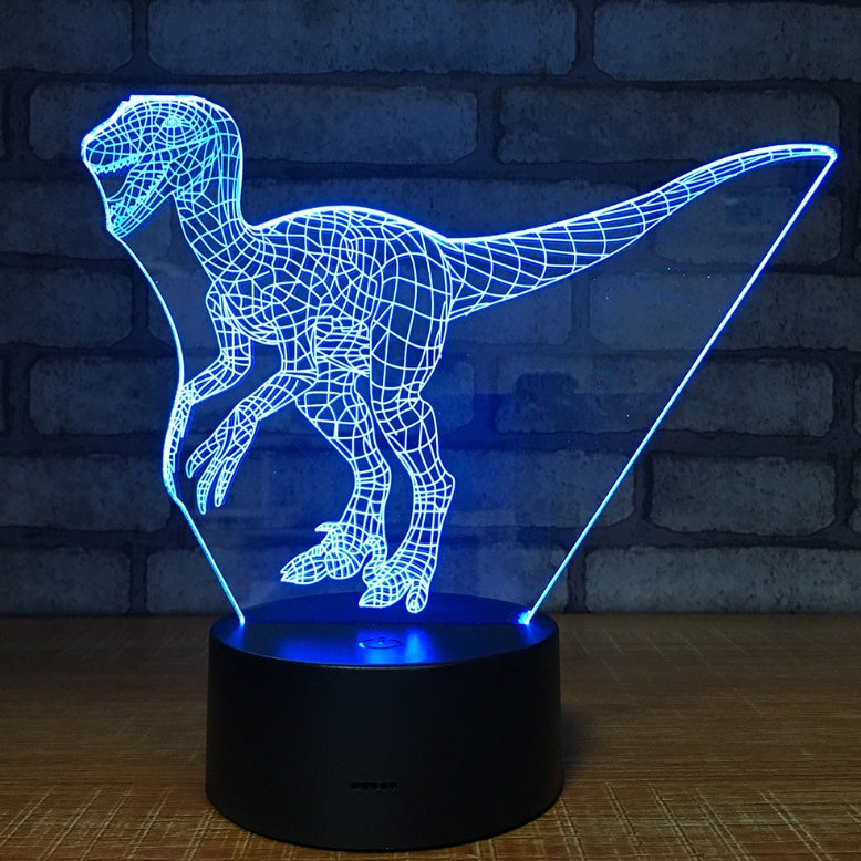 Creative LED Cartoon 3D Night Light – Plug-In Table Lamp for Bedroom Atmosphere & Gift Decor