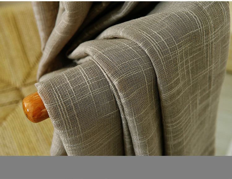 Linen Curtains Natural Lightweight Window Drapes for Modern Living Room and Bedroom Home Decor