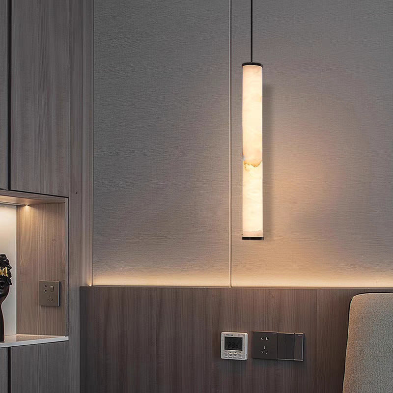 Marble Droplight – Small Pendant Lamp for Dining Room & Master Bedroom Bedside