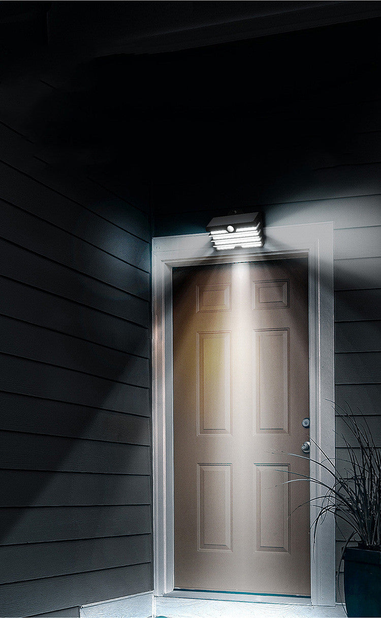 LED Outdoor Human Body Induction Wall Lamp Motion Sensor Waterproof Security Wall Light