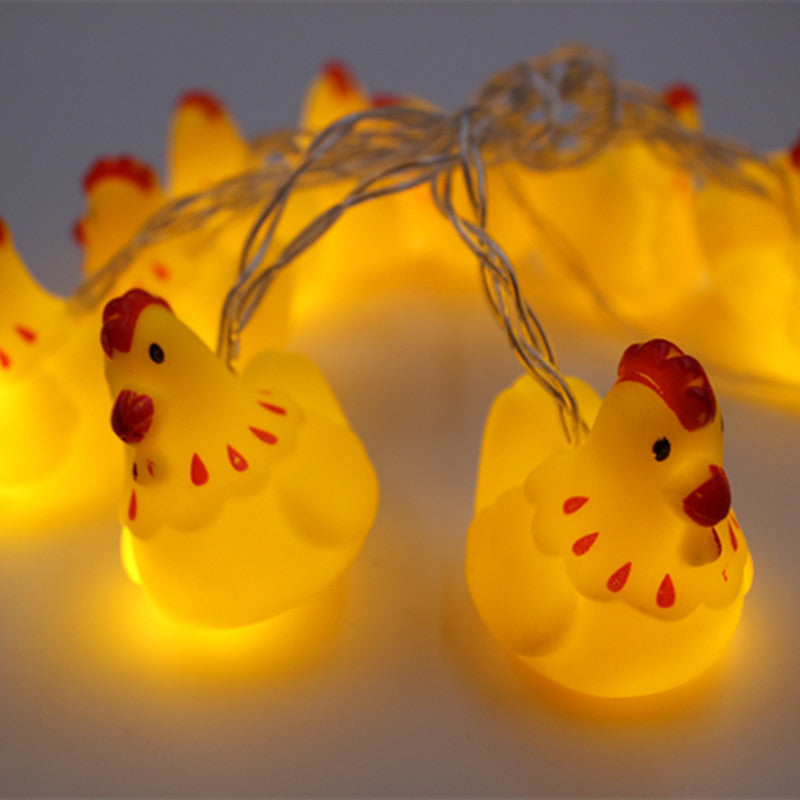 Vinyl Animal LED Light String – Decorative Fairy Lights for Bedroom & Party