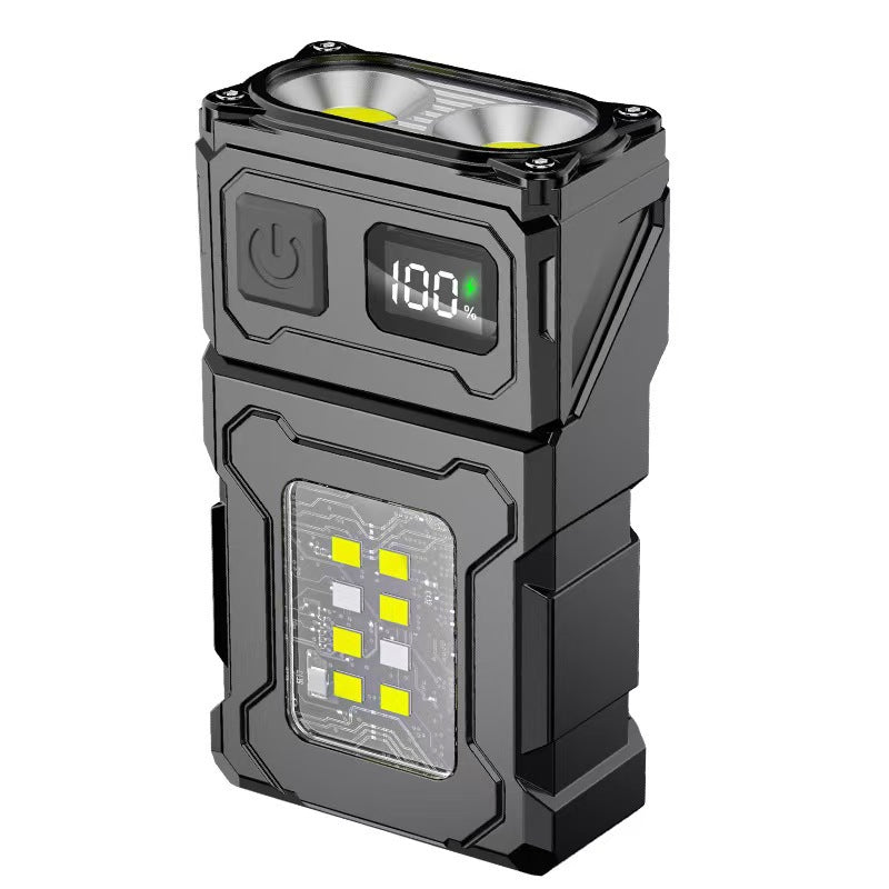 Portable Clip-On Cap Light – Outdoor Maintenance LED Work Light for Hands-Free Use